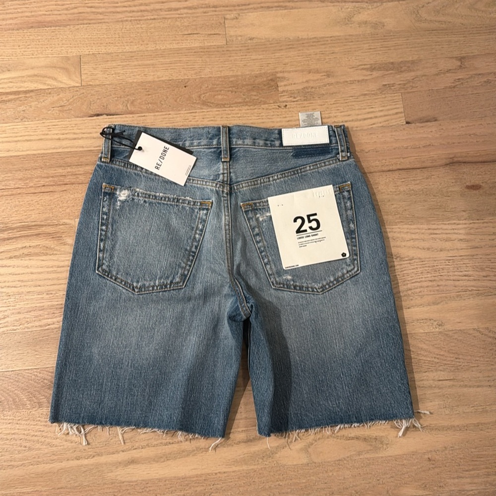 Re/Done Loose Long Short Size 25 - Picture 4 of 4